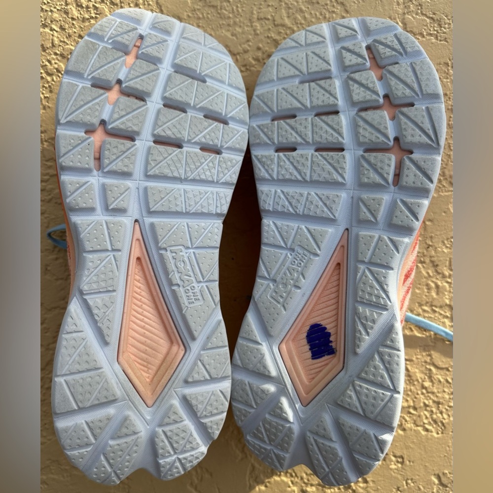 Hoka One One Mach 5 Camellia Peach Parfait Running Shoes Women’s Size 8 in VGC - Picture 15 of 16